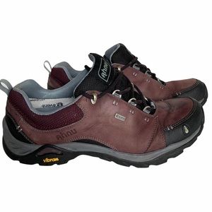 Ahnu Montara II Wine Waterproof Leather 9.5